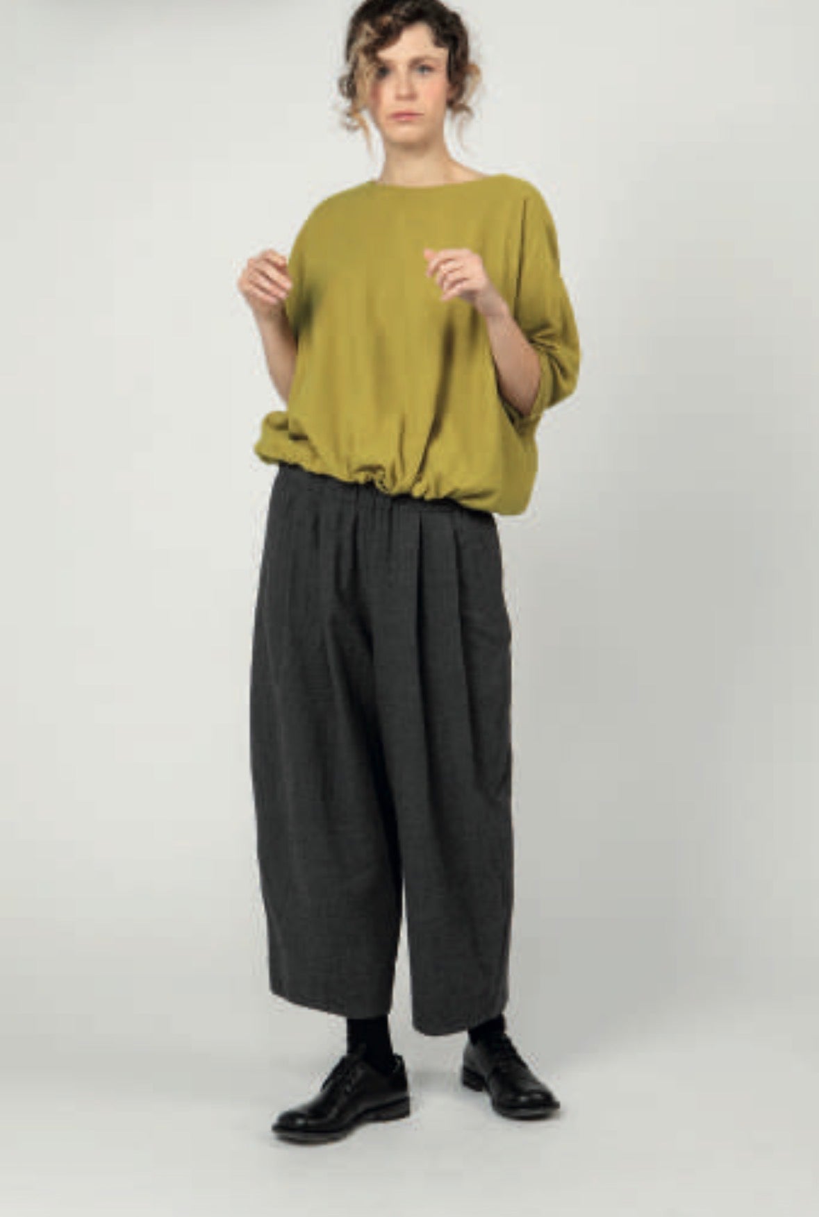 Apuntob Wool Trousers in Grey - SKULPT Dublin