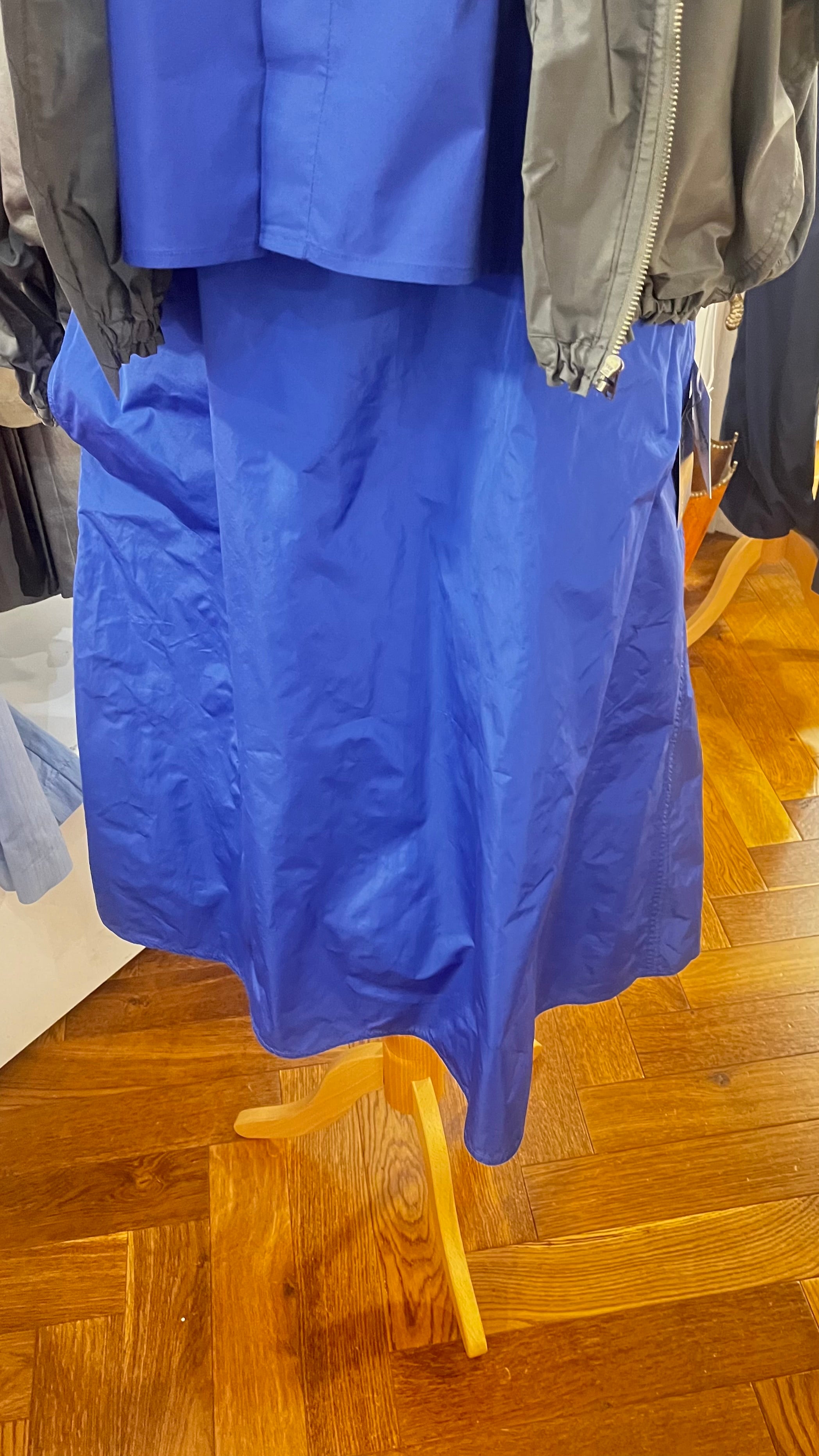 Sofie D'Hoore Sokoto Skirt in Sapphire - SKULPT Dublin