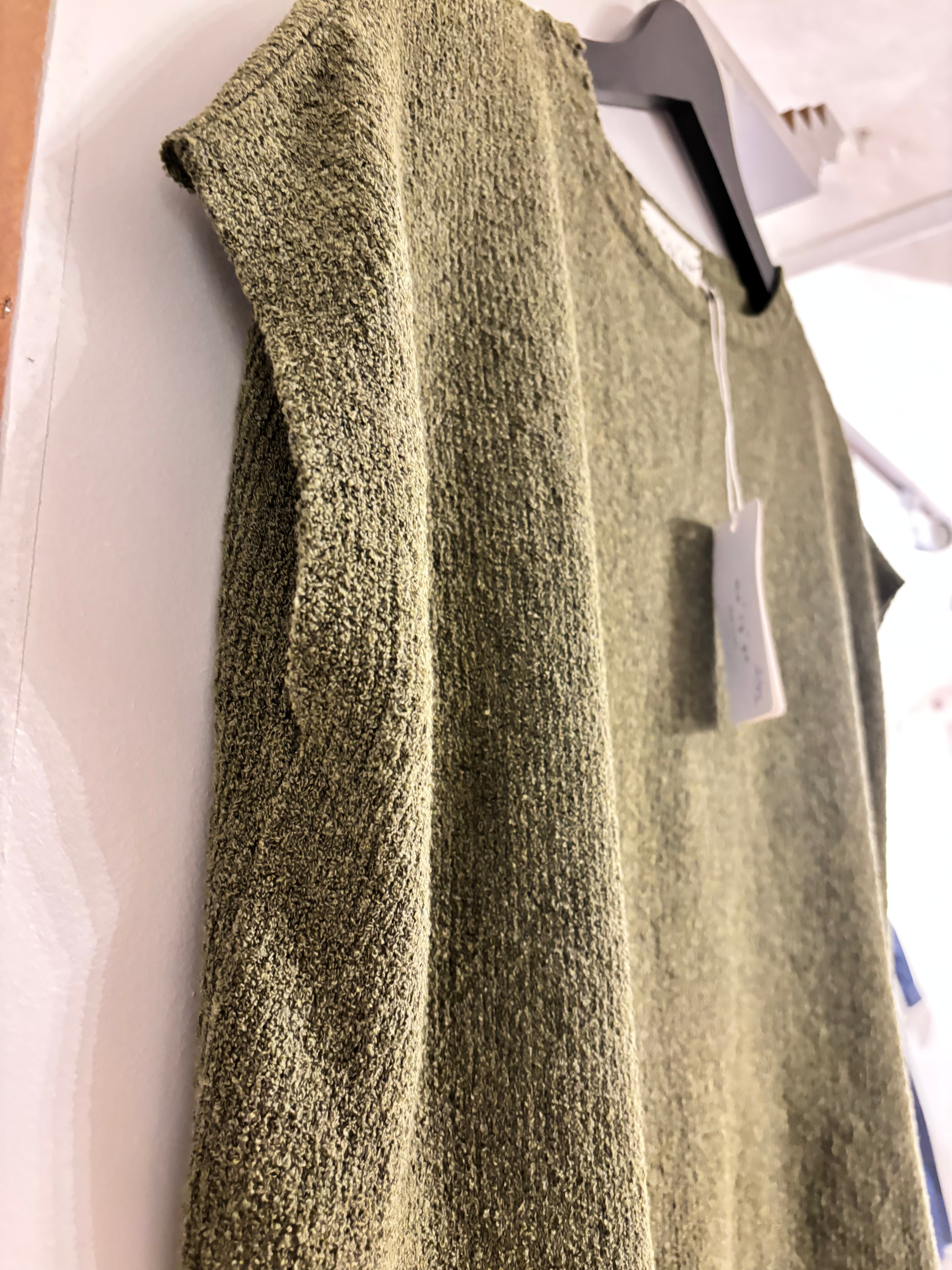 Ma'ry'ya Official Capped Sleeve Jumper in Moss - SKULPT Dublin