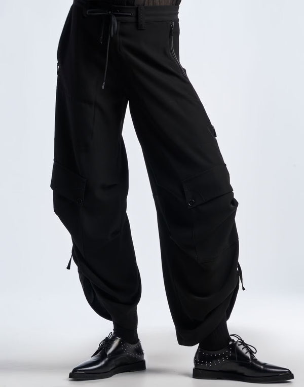 HIGH Everyday Outgoing Trousers in Navy - SKULPT Dublin