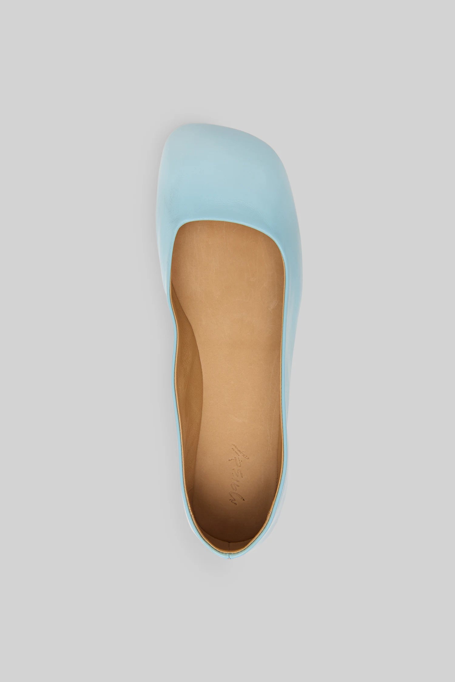 Marsell Ballerina Shoes in Baby Blue - SKULPT Dublin