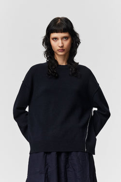 ADNYM Knit in Navy - SKULPT Dublin