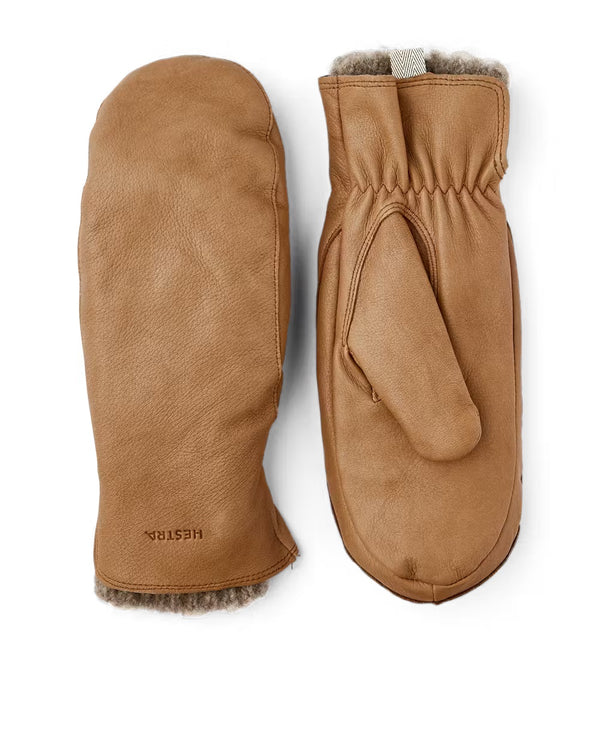 Hestra Leather Mittens with Removal Liner in Cork - SKULPT Dublin