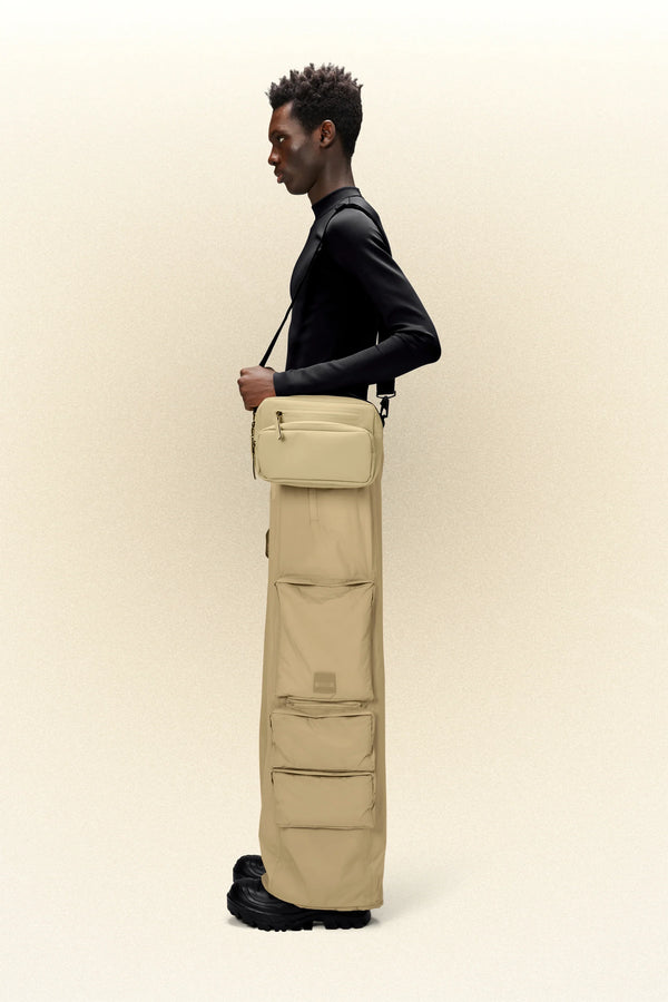 Rains Cargo Box Bag Large Sand - SKULPT Dublin