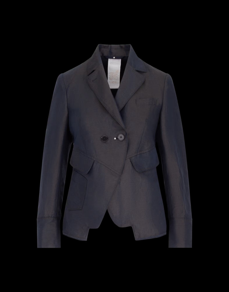 HIGH Everyday Couture Exclamation Blazer in Navy - SKULPT Dublin