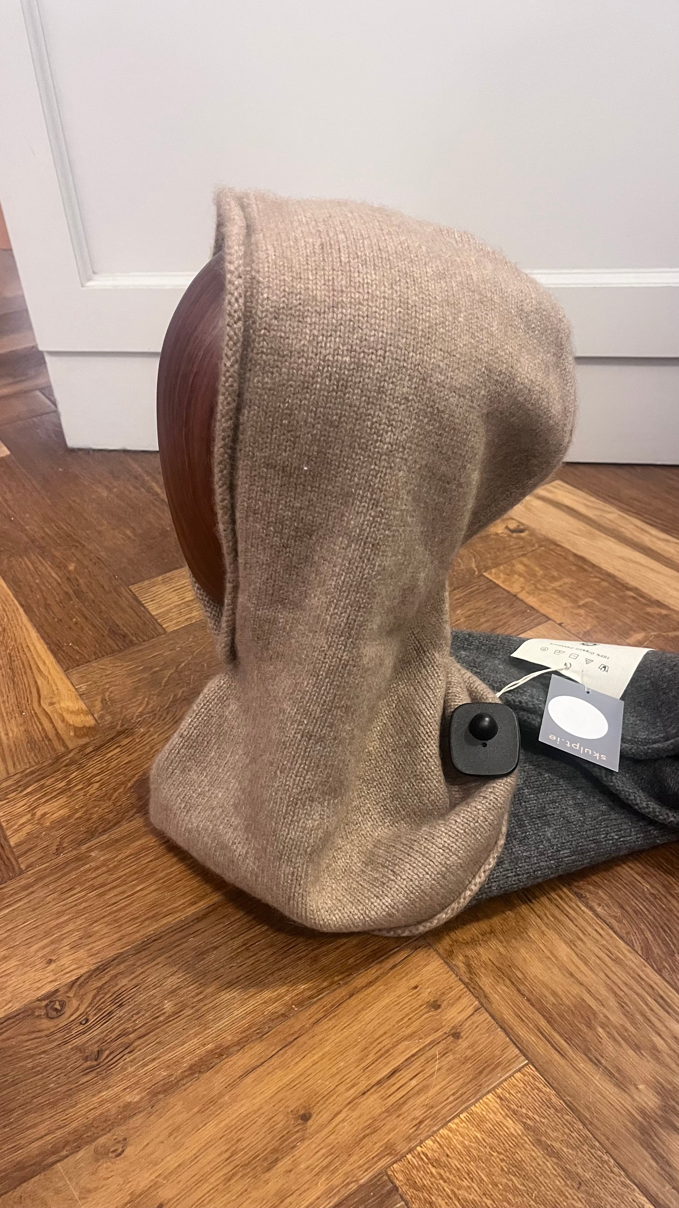 Oats & Rice Full Head Snood in Brown - SKULPT Dublin