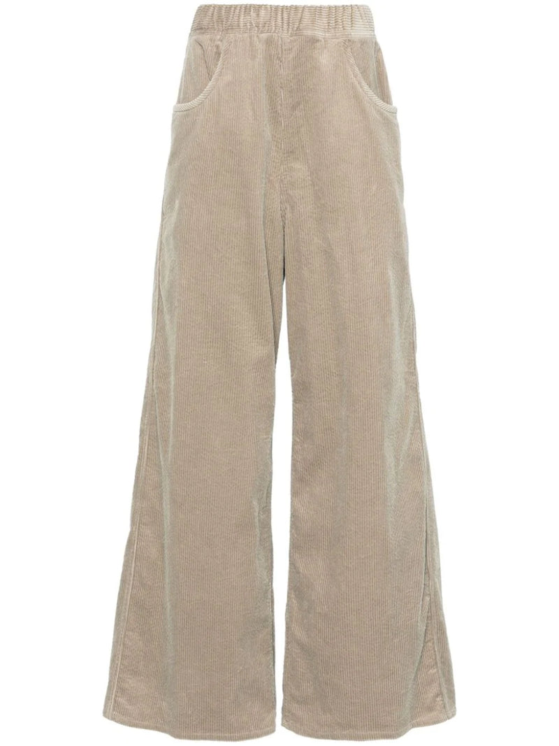 Sofie D'Hoore Wide Leg Pistis Cord in Sand - SKULPT Dublin