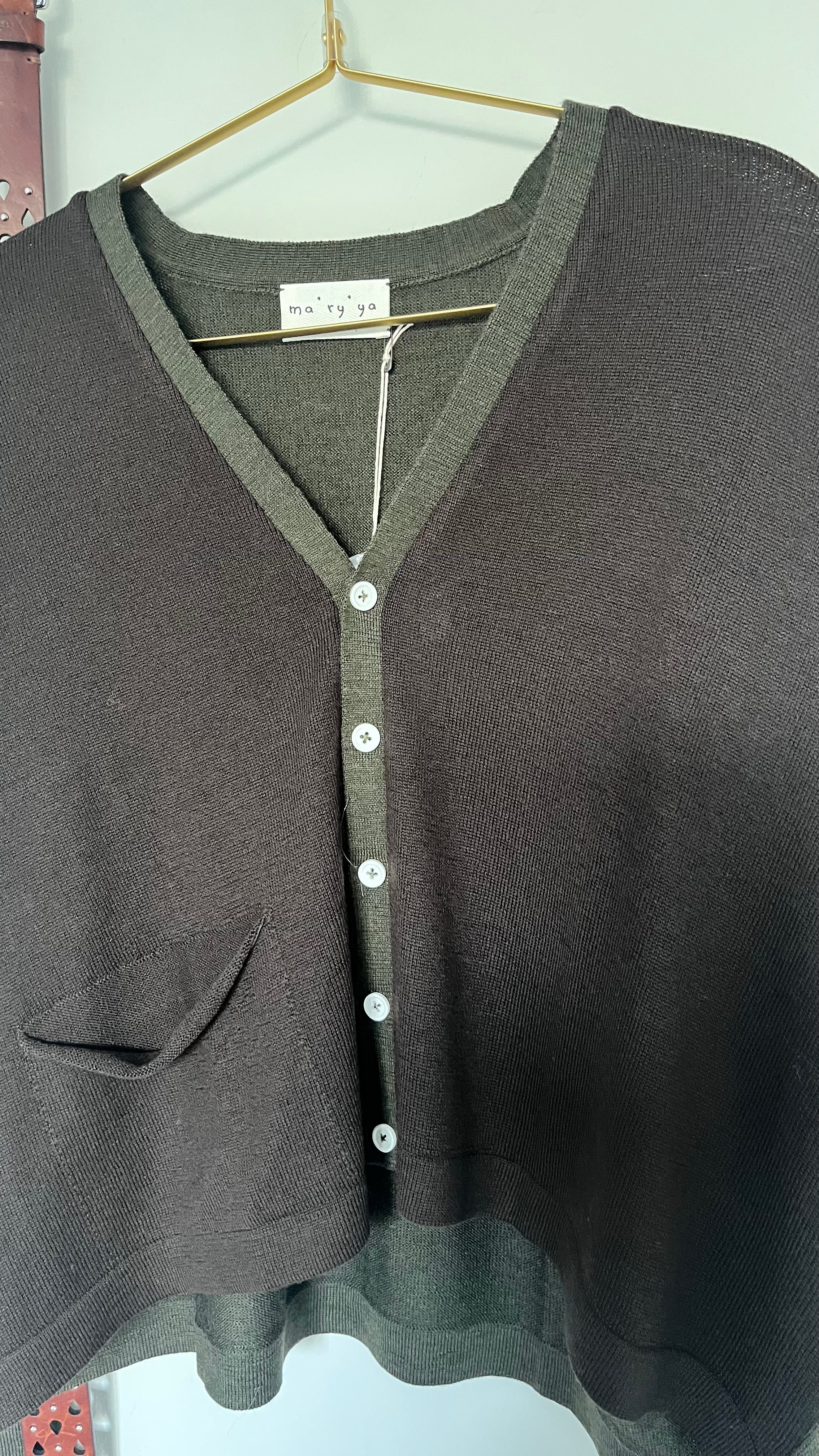 Ma'ry'ya Official Bicolour Cardigan - SKULPT Dublin