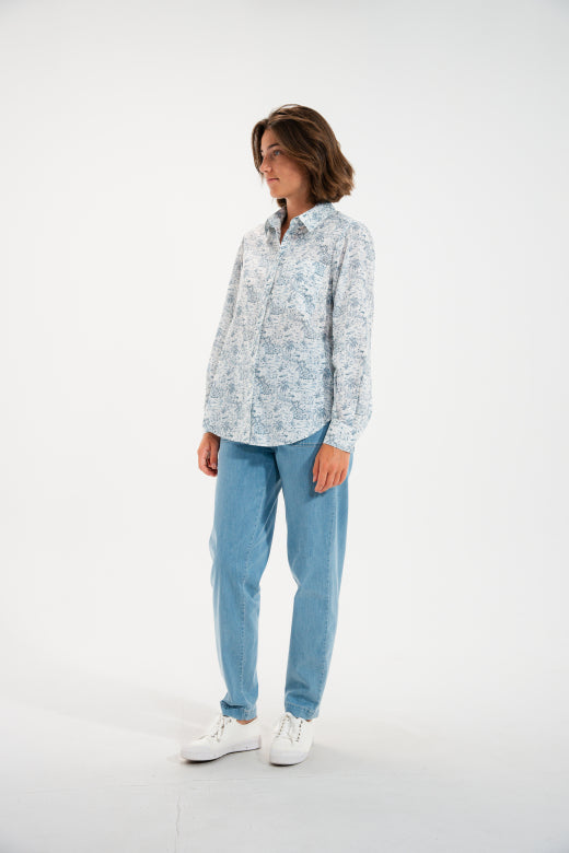 Mat de Misaine Liberty Print Shirt - SKULPT Dublin