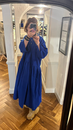 Sofie D'Hoore Delos Dress in Sapphire - SKULPT Dublin