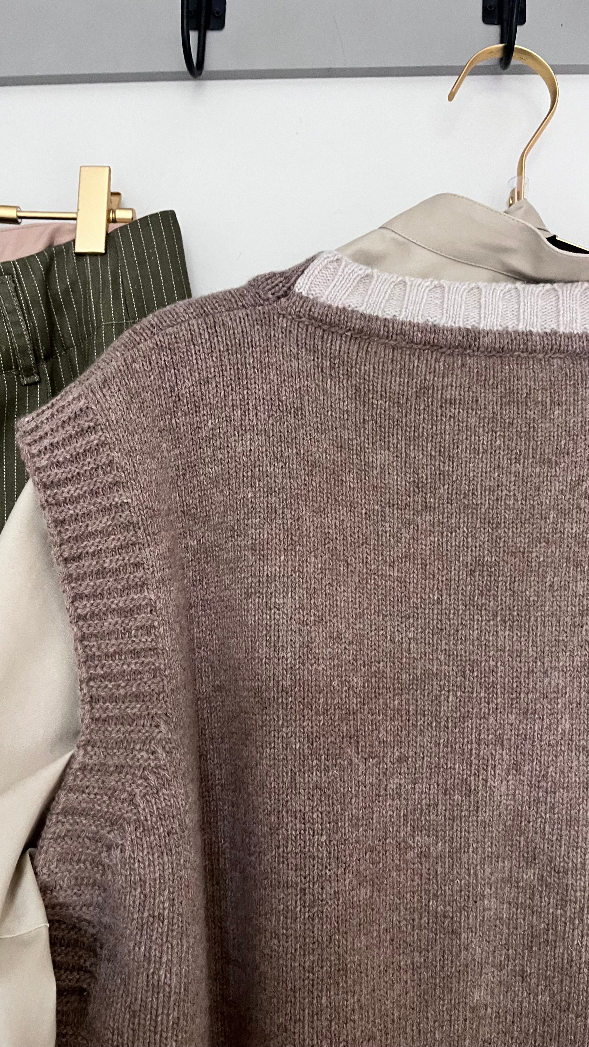 Rialto48 Sleeveless Jumper in Biscuit - SKULPT Dublin