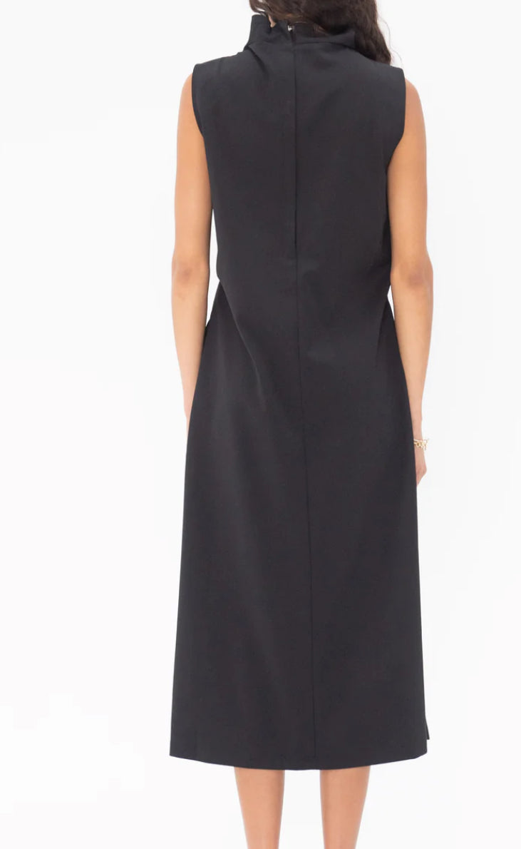 Hache Moss Dress in Black - SKULPT Dublin