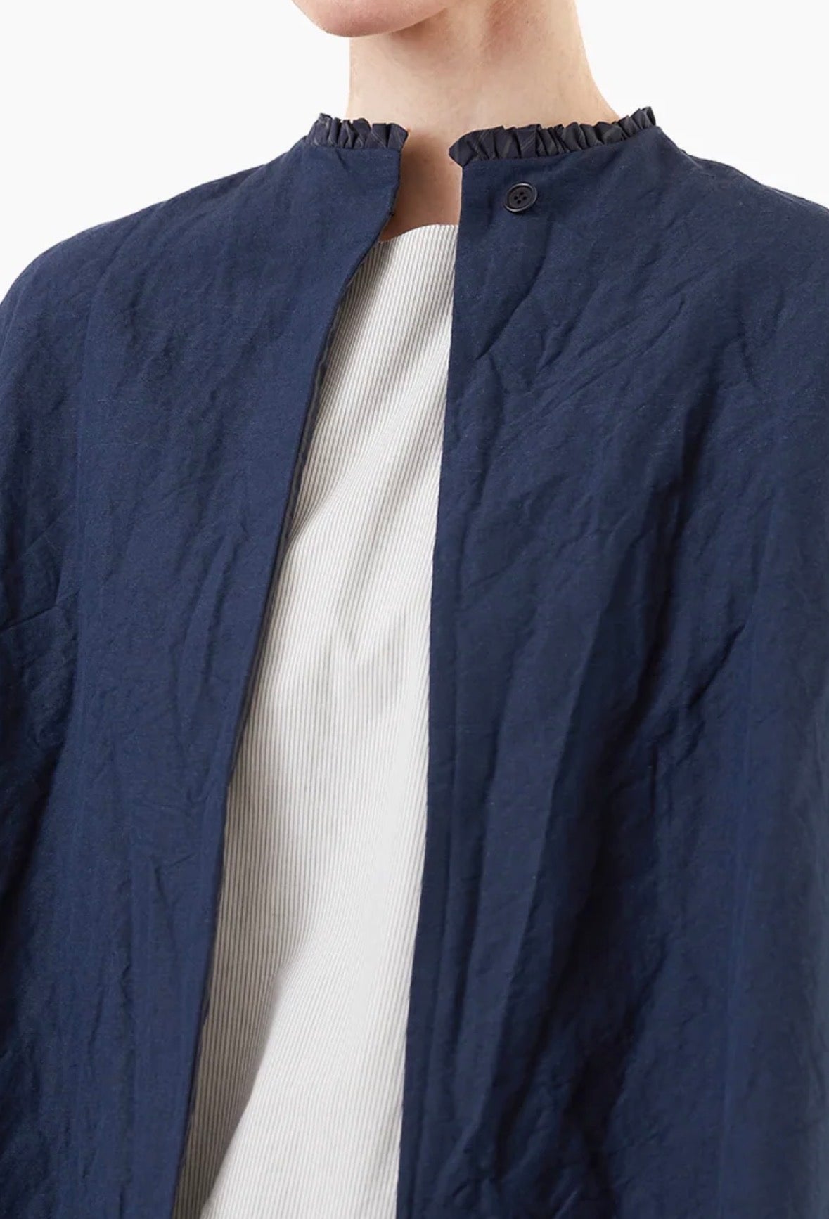 Apuntob Jacket in Navy - SKULPT Dublin