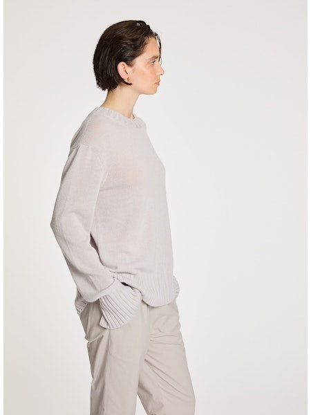 Lis Lareida Roberta Cashmere Jumper in Chalk - SKULPT Dublin