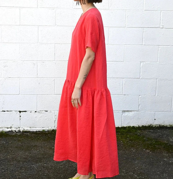 Apuntob Dress in Strawberry - SKULPT Dublin