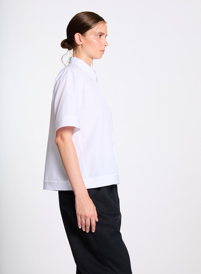 Lis Lareida Short Sleeve White Shirt - SKULPT Dublin