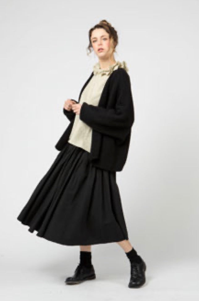 Apuntob Ruffle Shirt in Ecru - SKULPT Dublin