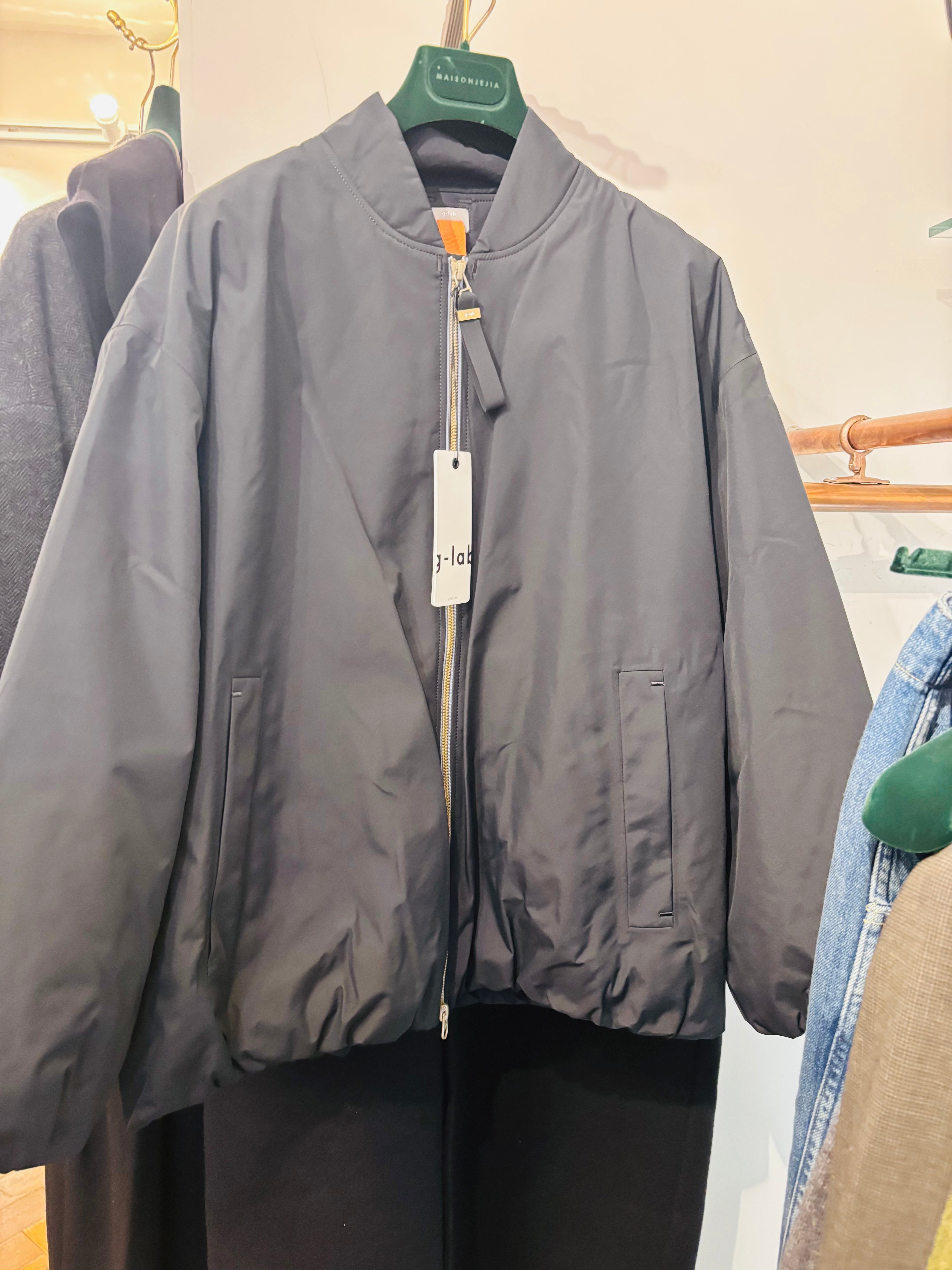 G-Lab Waterproof Bomber Jacket in Dark Navy - SKULPT Dublin