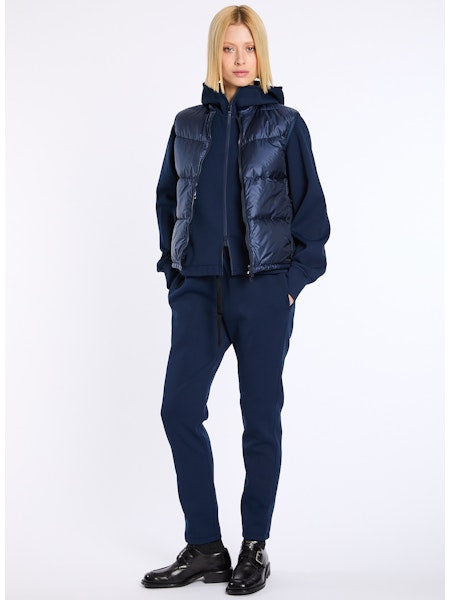 Lis Lareida Memphis Zip Up Hoodie in French Navy - SKULPT Dublin