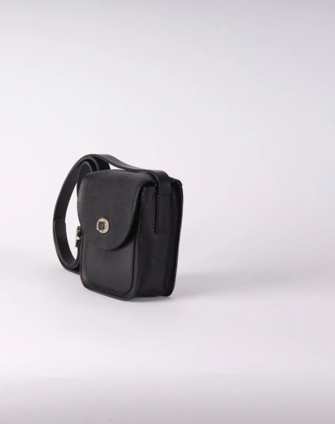 Kate Sheridan Half Lock Bag in Black