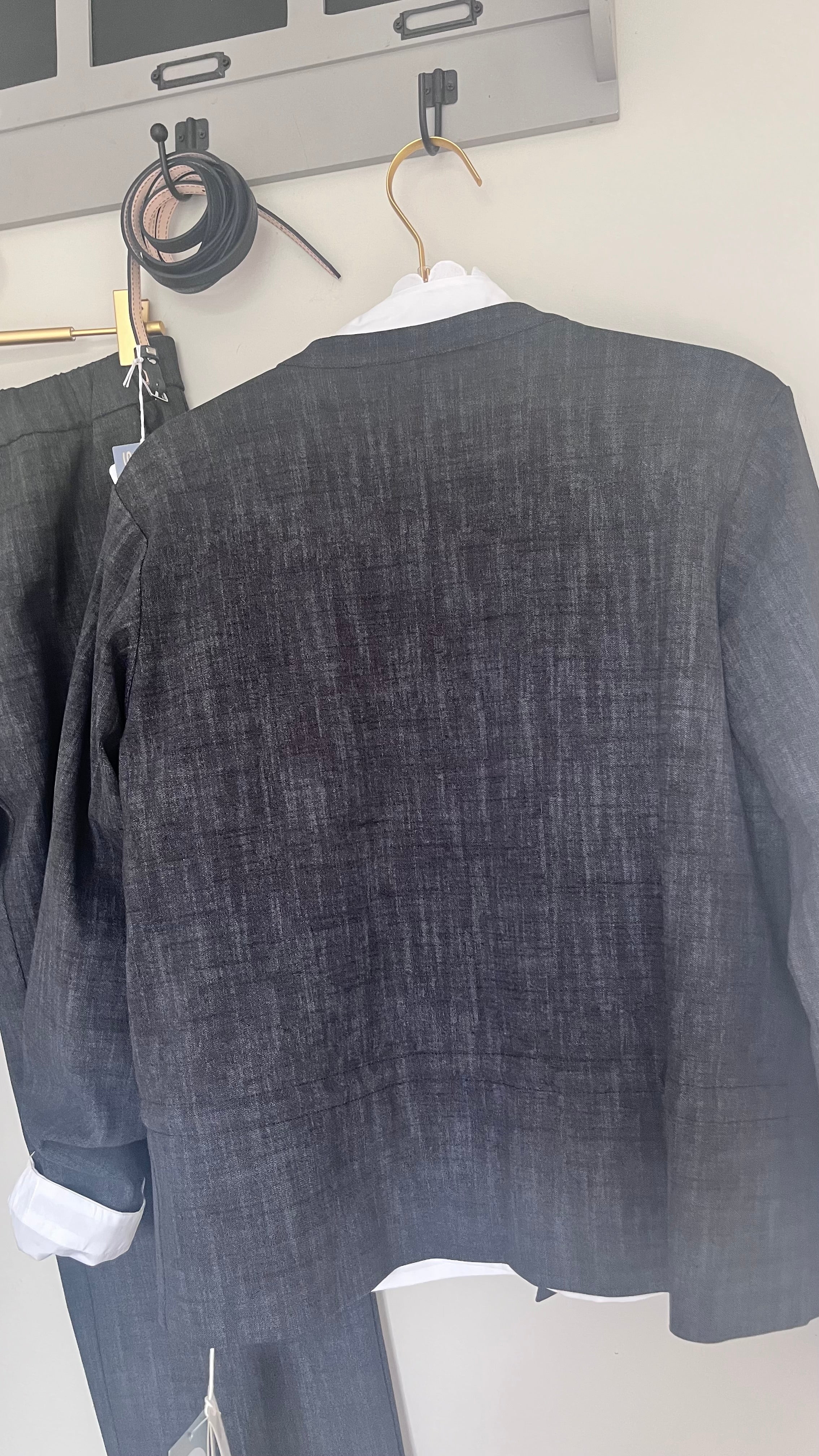 Rialto48 Stretch Jacket in Denim Blue - SKULPT Dublin