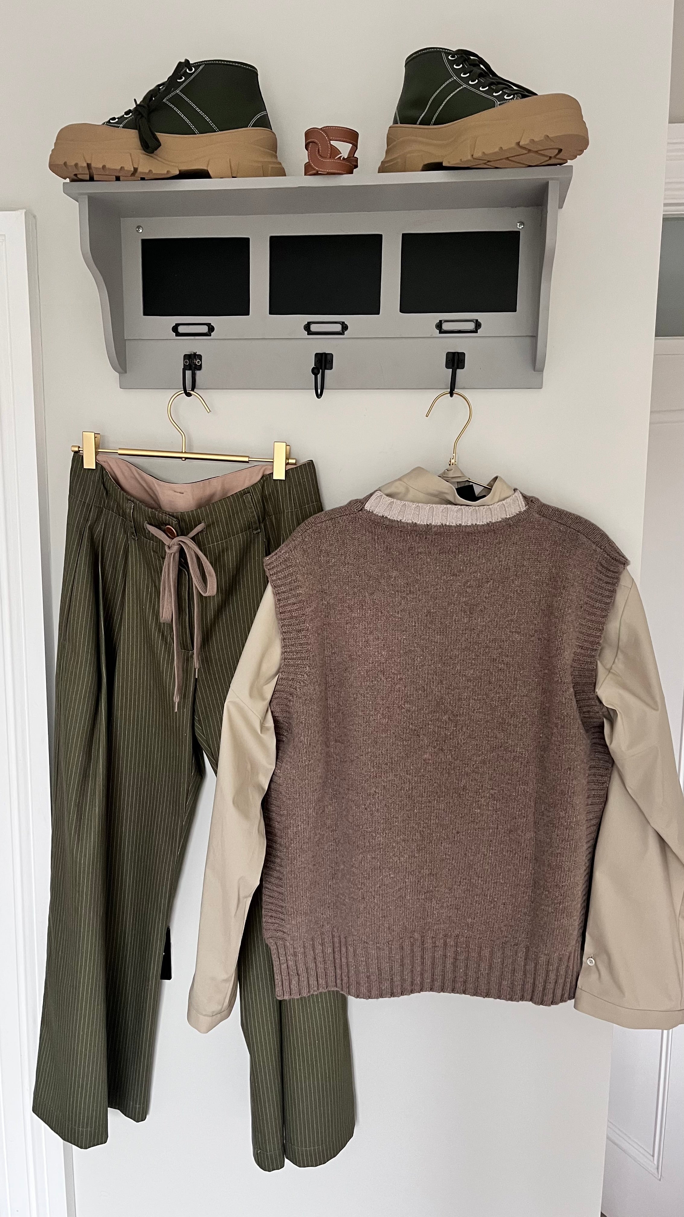 Rialto48 Sleeveless Jumper in Biscuit - SKULPT Dublin