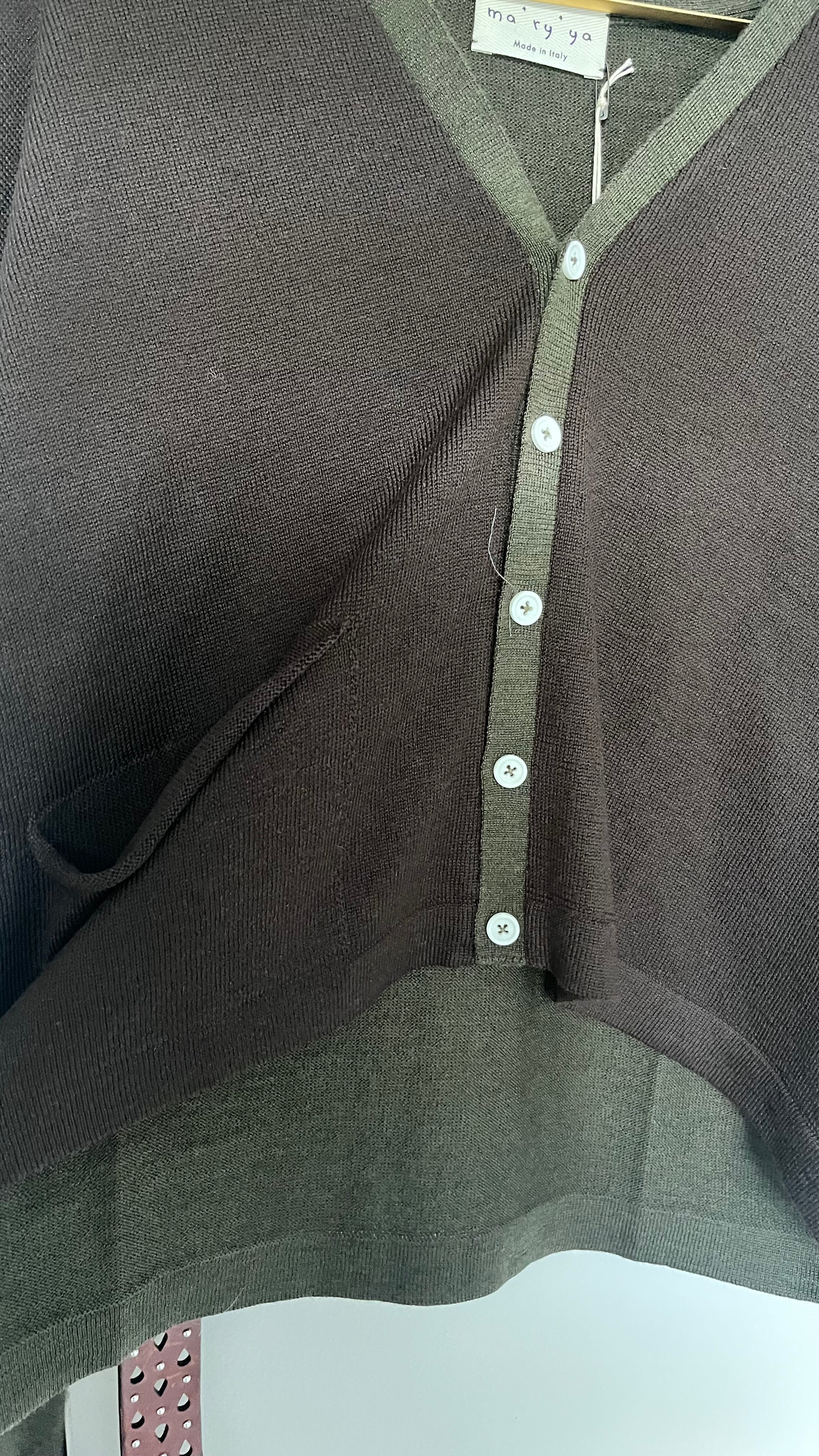 Ma'ry'ya Official Bicolour Cardigan - SKULPT Dublin