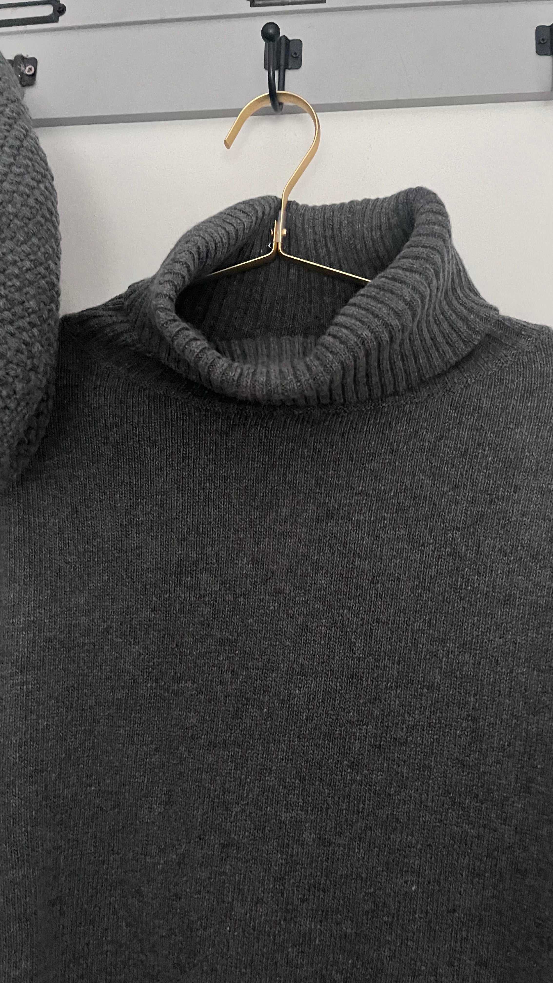 Ma'ry'ya Official Poloneck Jumper in Grey - SKULPT Dublin