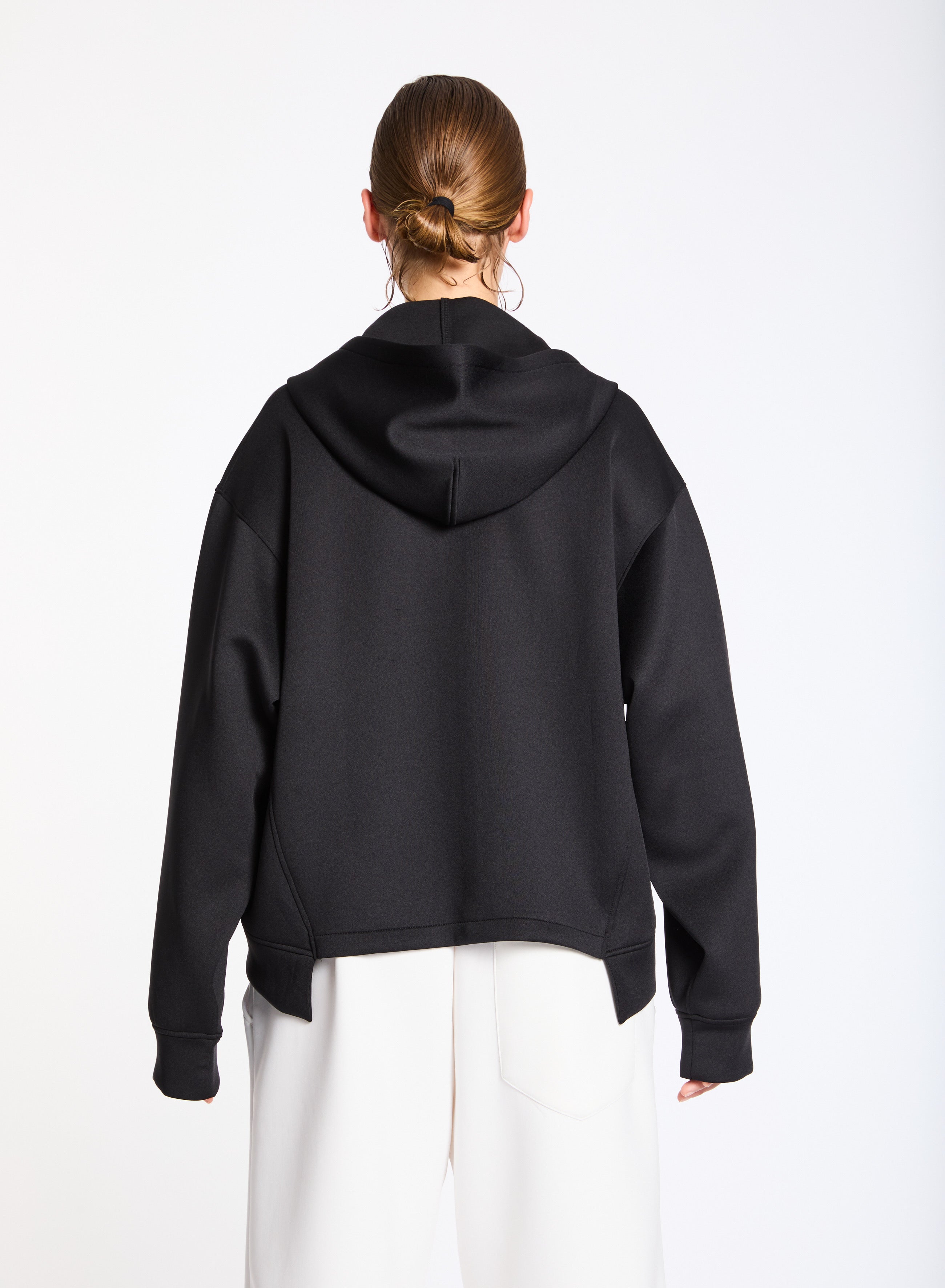 Lis Lareida Mexico Zip Up Hoodie in Black - SKULPT Dublin