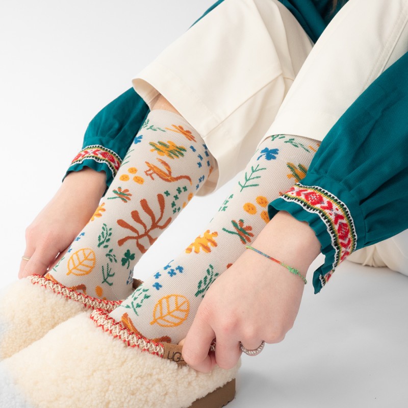 Bonne Maison Socks - Various Colours Patterned - SKULPT Dublin