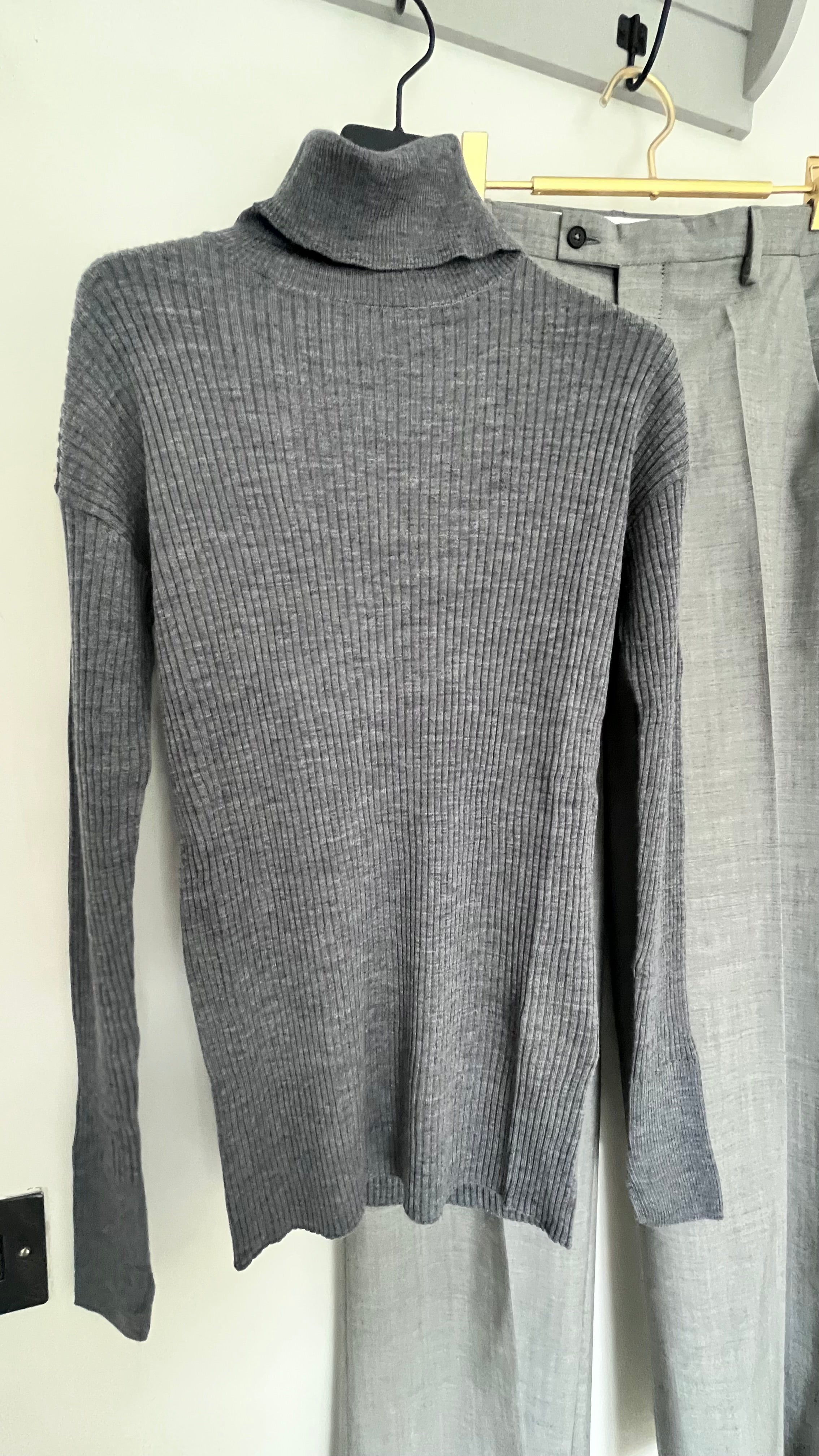 Lis Lareida Long Sleeve Superfine Wool Poloneck - SKULPT Dublin
