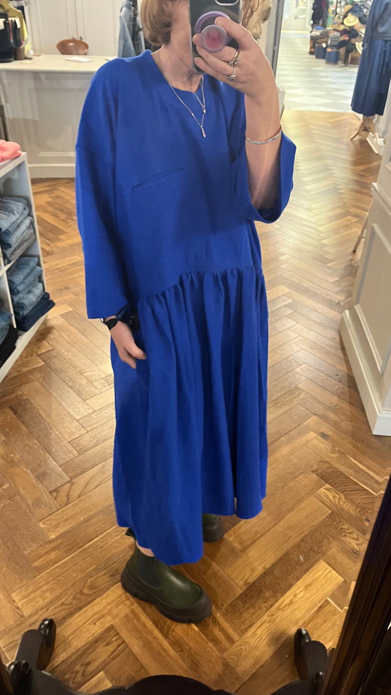 Sofie D'Hoore Delos Dress in Sapphire - SKULPT Dublin