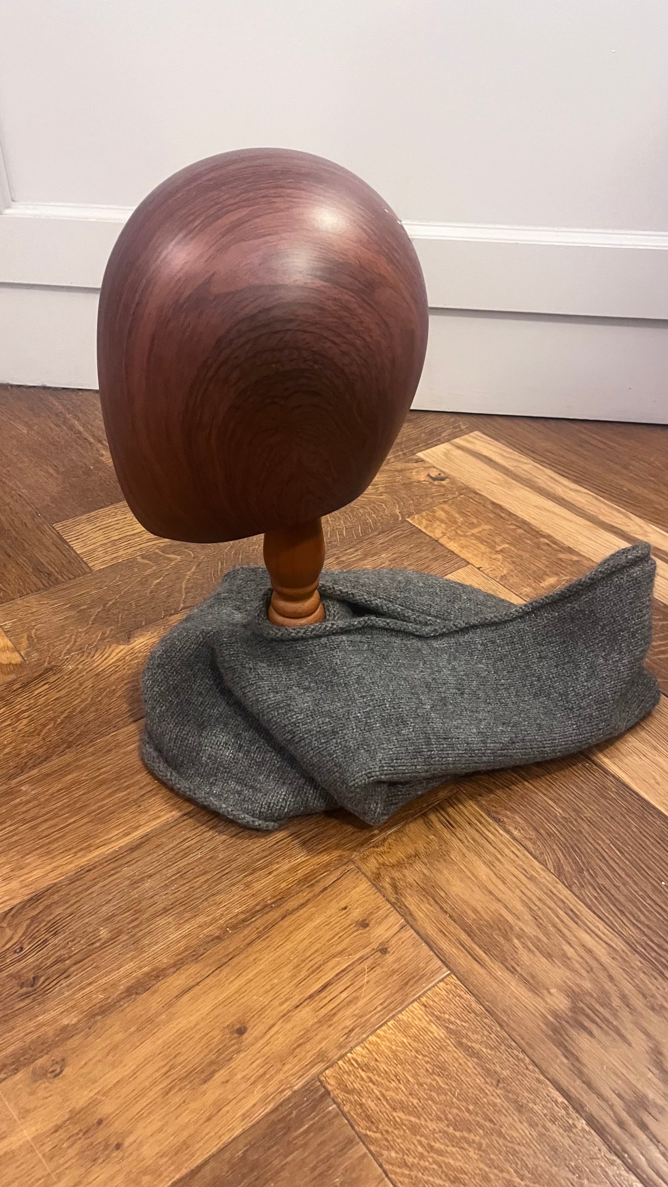 Oats & Rice Full Head Snood in Grey - SKULPT Dublin