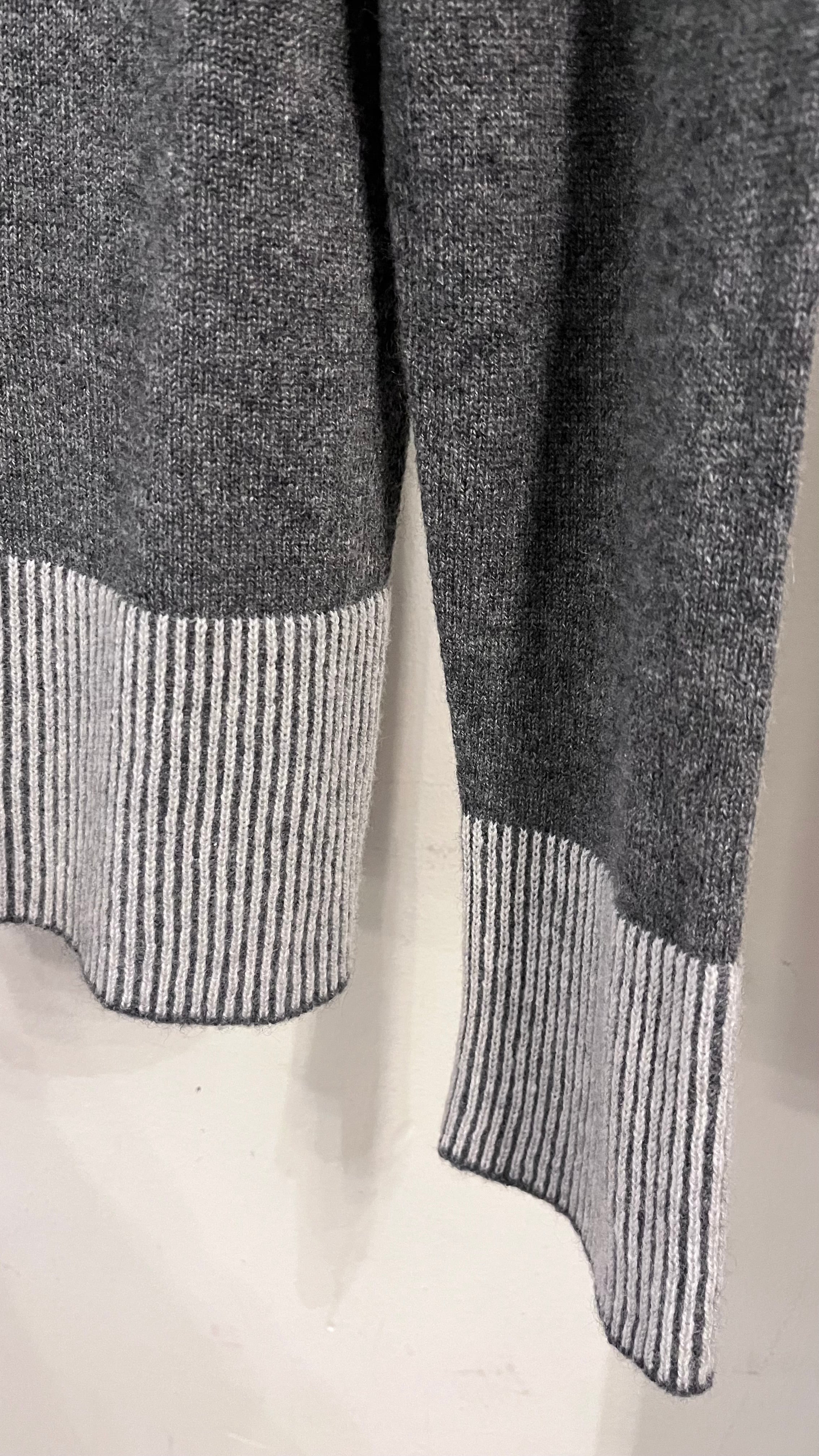 Rialto48 Jumper in Grey and Pearl - SKULPT Dublin