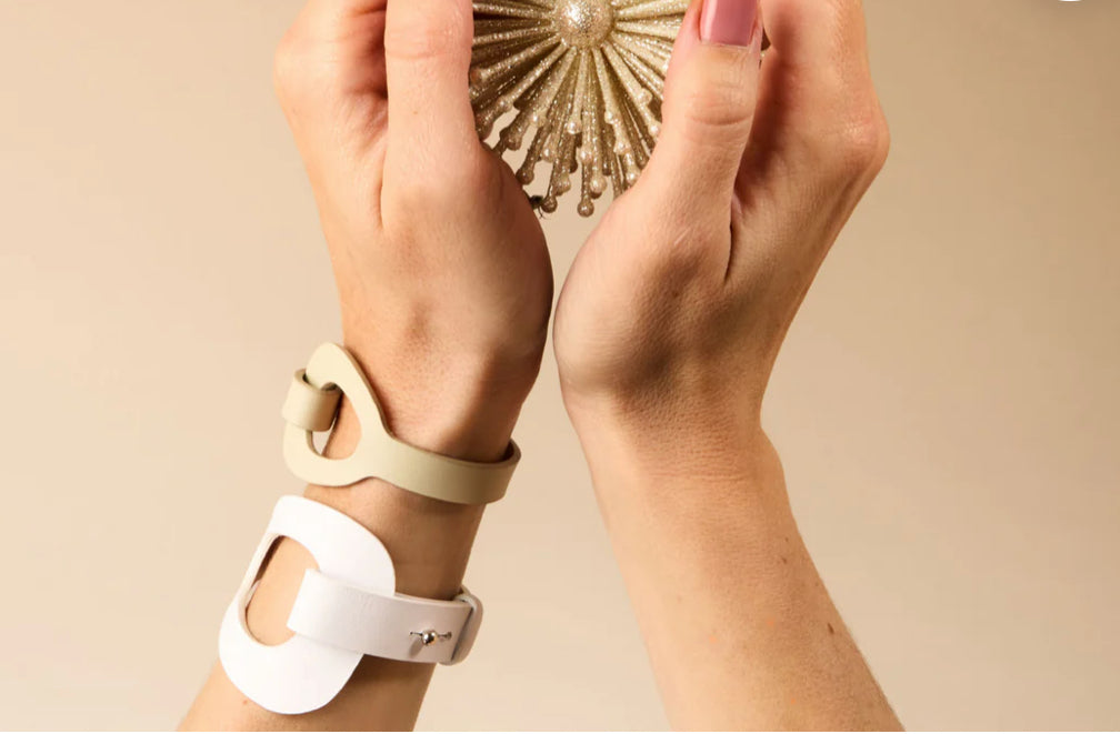 Vaincourt Bracelet La Savoureuse Large in Deep Berry - SKULPT Dublin