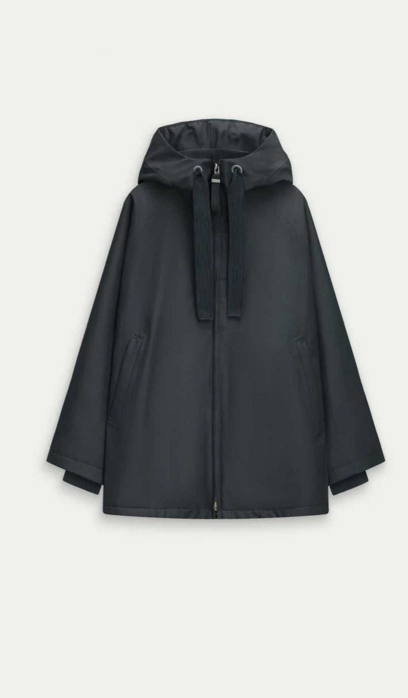 G-Lab Hip Length Puffer in Dark Navy - SKULPT Dublin