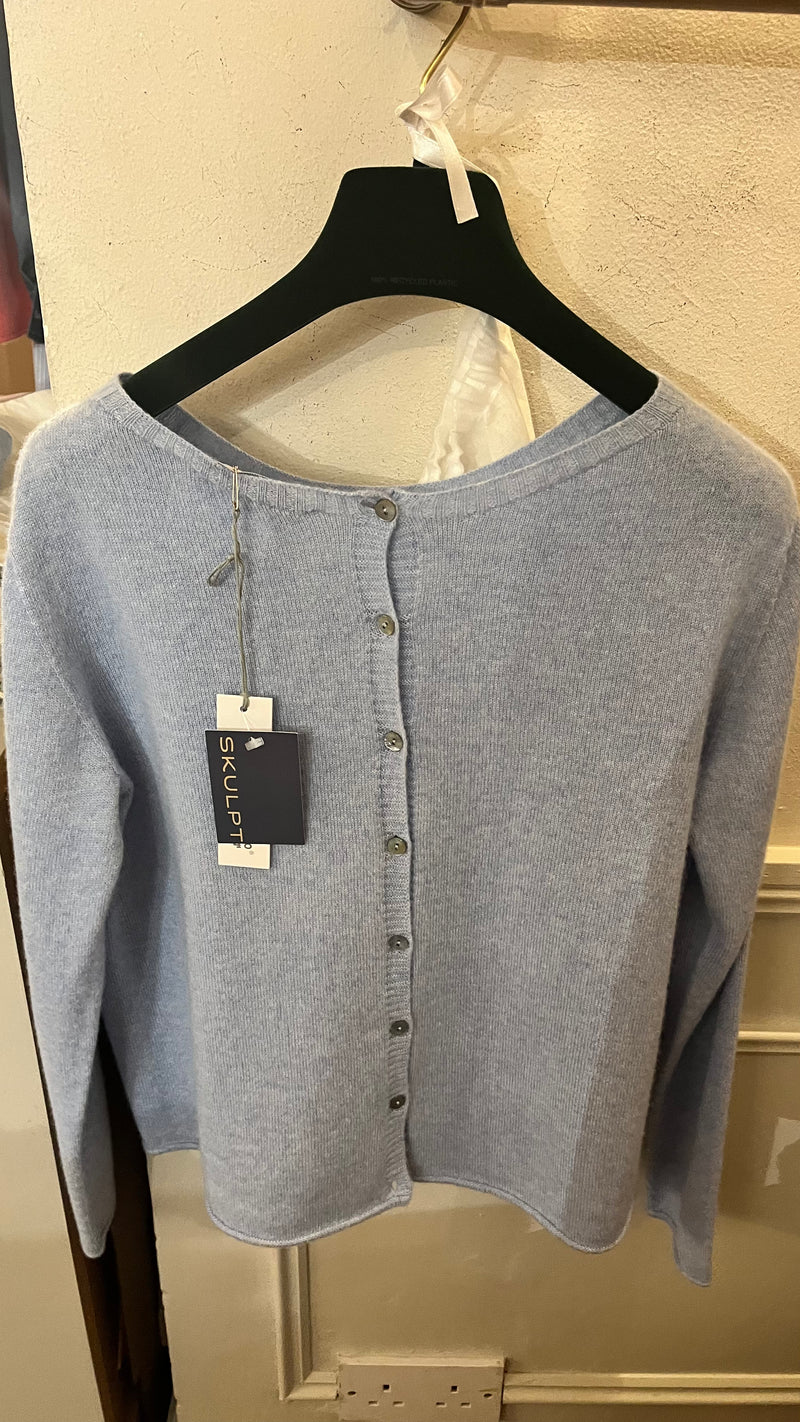 Rialto48 Cashmere Jumper Baby Blue - SKULPT Dublin