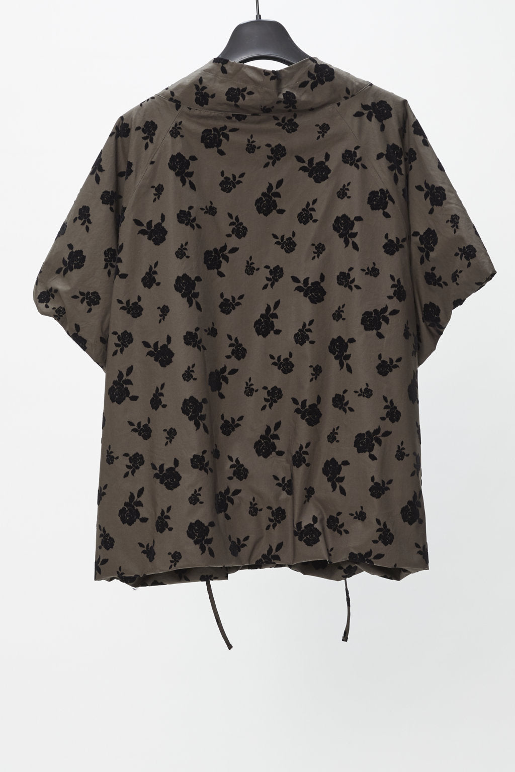 Hache Rive Shirt in Military and Velvet - SKULPT Dublin