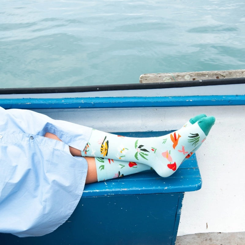 Bonne Maison Socks - Various Colours Patterned - SKULPT Dublin