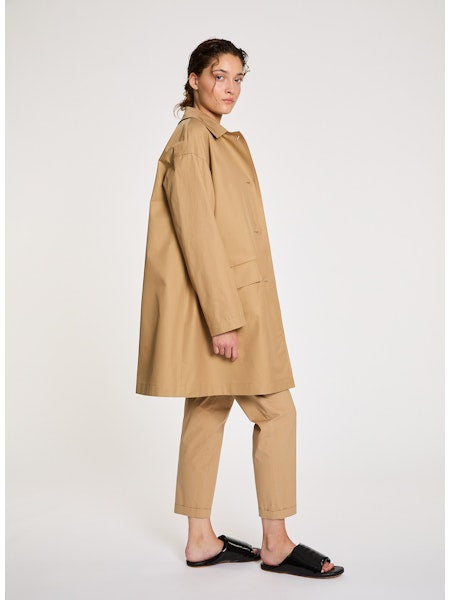 Lis Lareida Glennie Overcoat in Beige - SKULPT Dublin