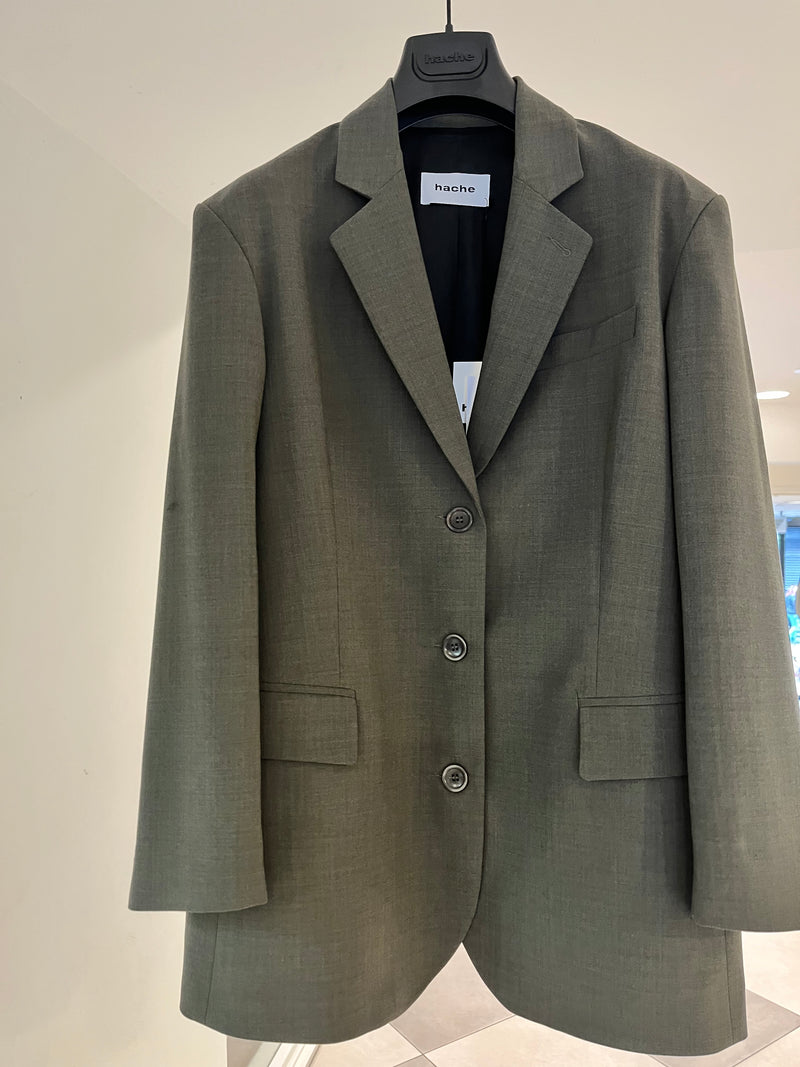 Hache New Jacket Blazer in Military - SKULPT Dublin