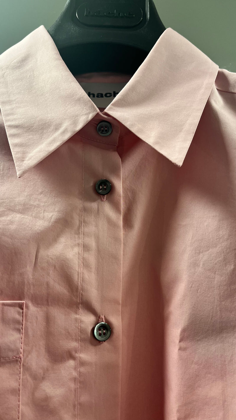 Hache Box Shirt in Pink - SKULPT Dublin