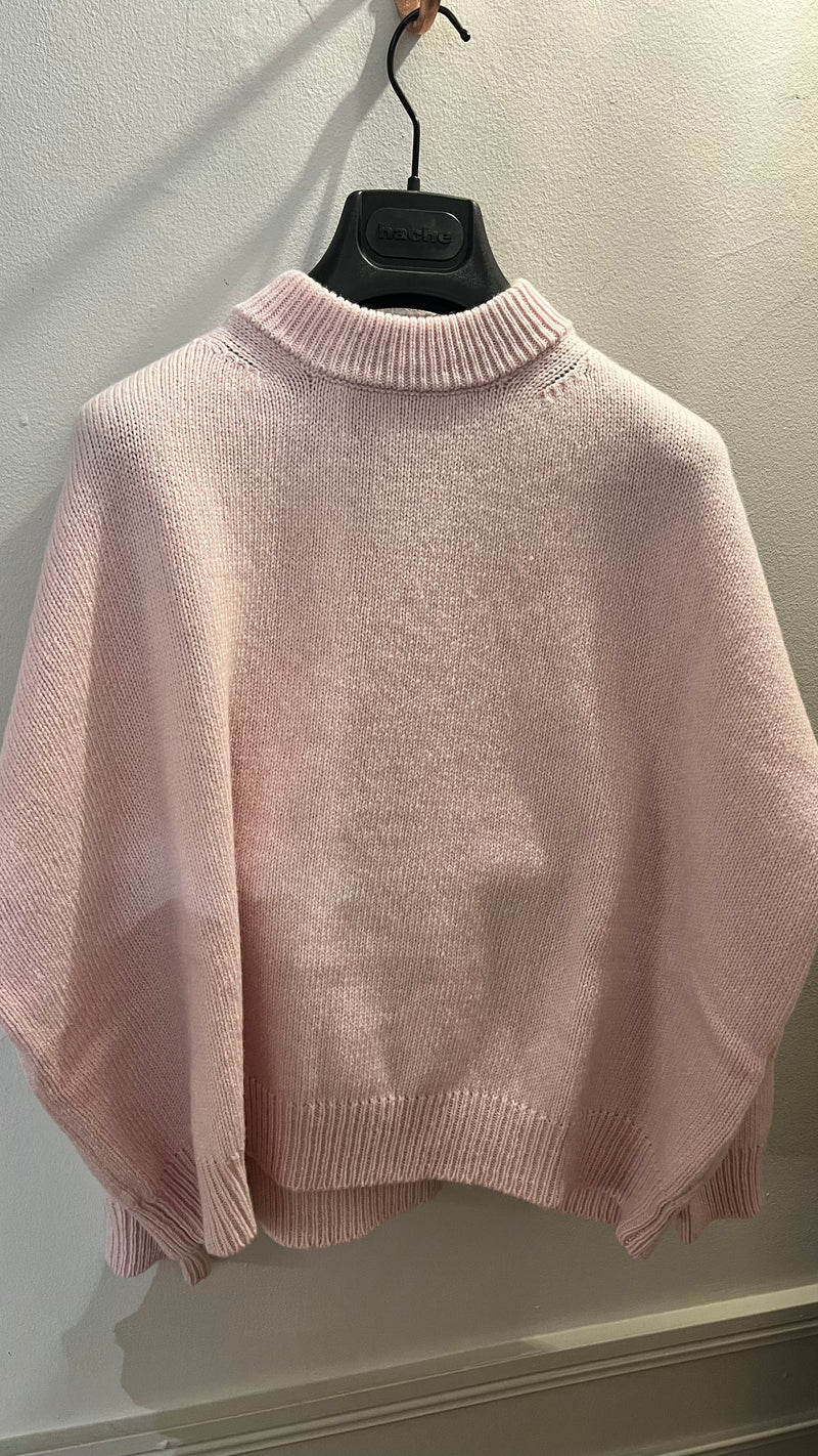 Hache Cameron Sweater in Pink - SKULPT Dublin