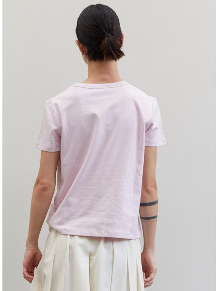 Jejia Cotton Pink Short Sleeve Tee - SKULPT Dublin