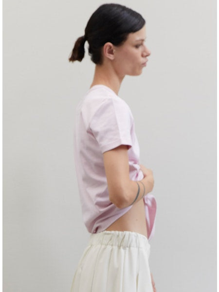 Jejia Cotton Pink Short Sleeve Tee - SKULPT Dublin