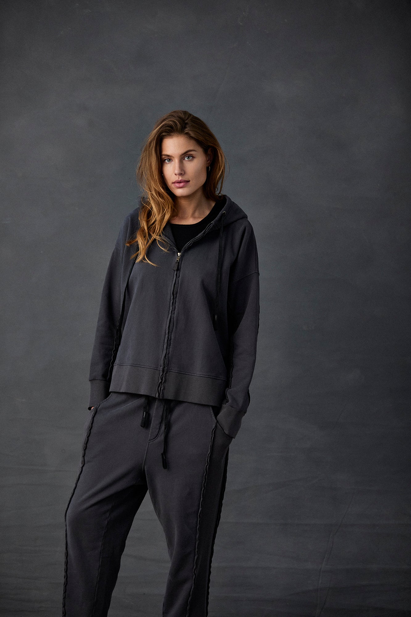 Kristensen du Nord Hoodie in Graphite - SKULPT Dublin
