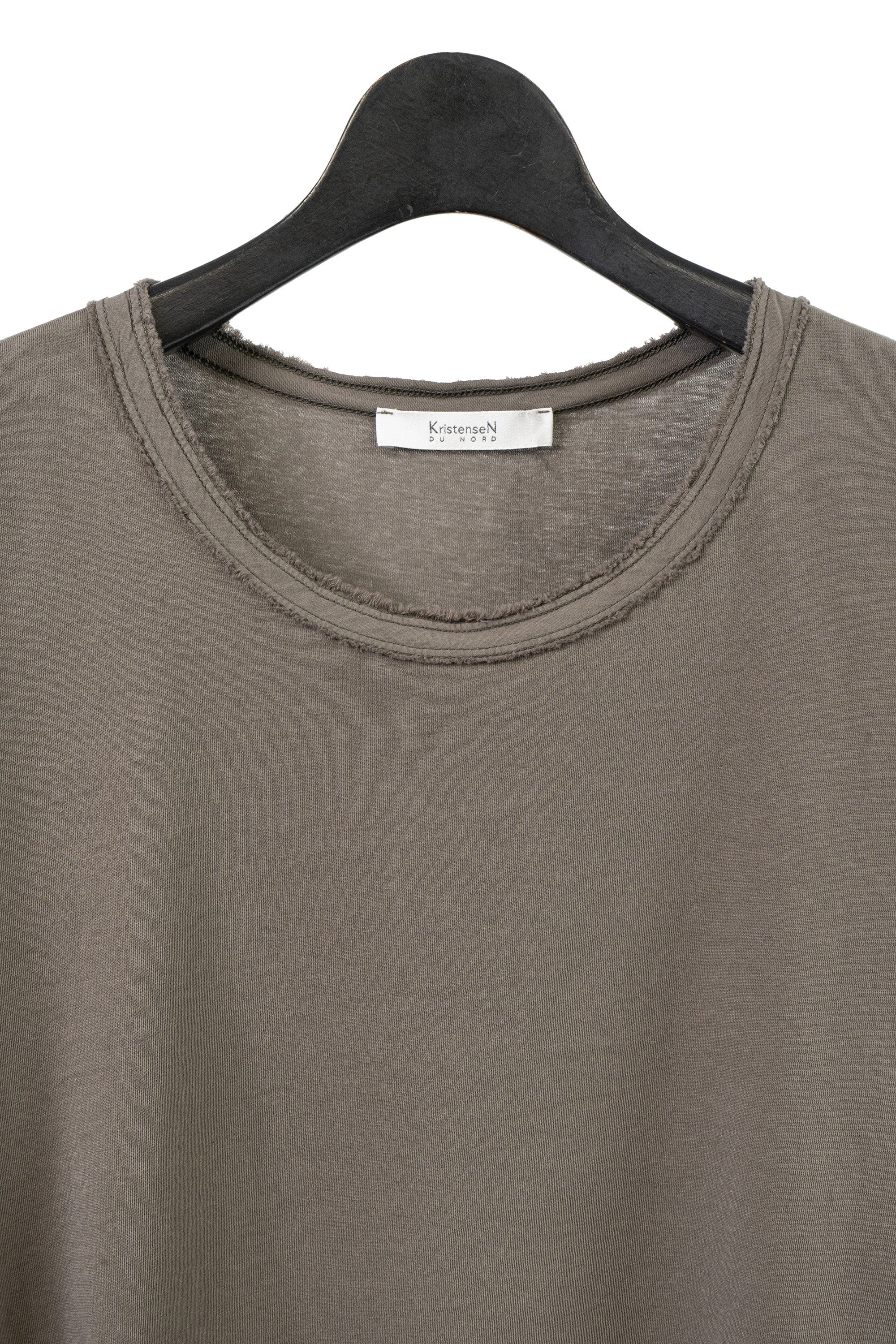 KristenseN Du Nord Short Sleeve Boxy Tee in Safari - SKULPT Dublin