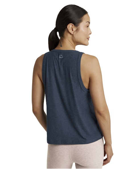 Beyond Yoga Rebalance Tank in Navy - SKULPT Dublin