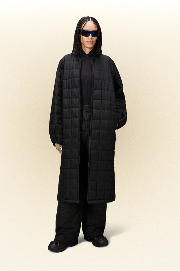 Rains Liner W Coat in Black - SKULPT Dublin