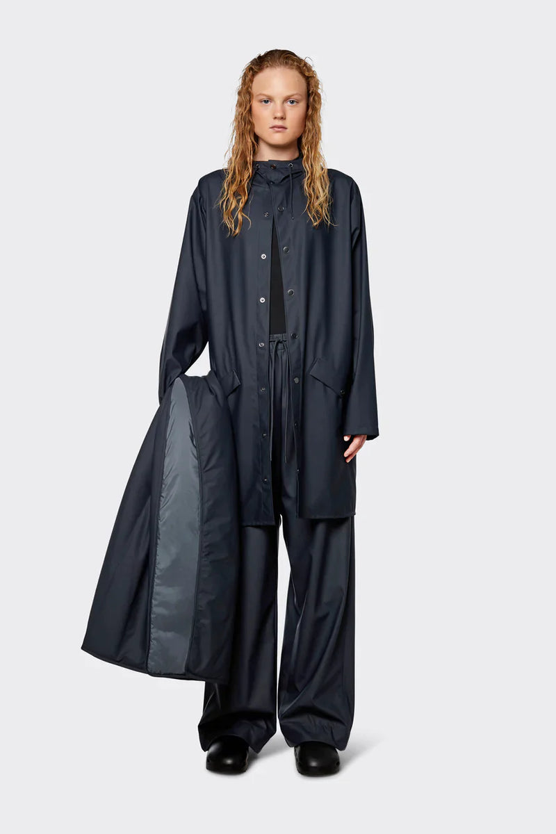 Rains Long Jacket Grey - SKULPT Dublin